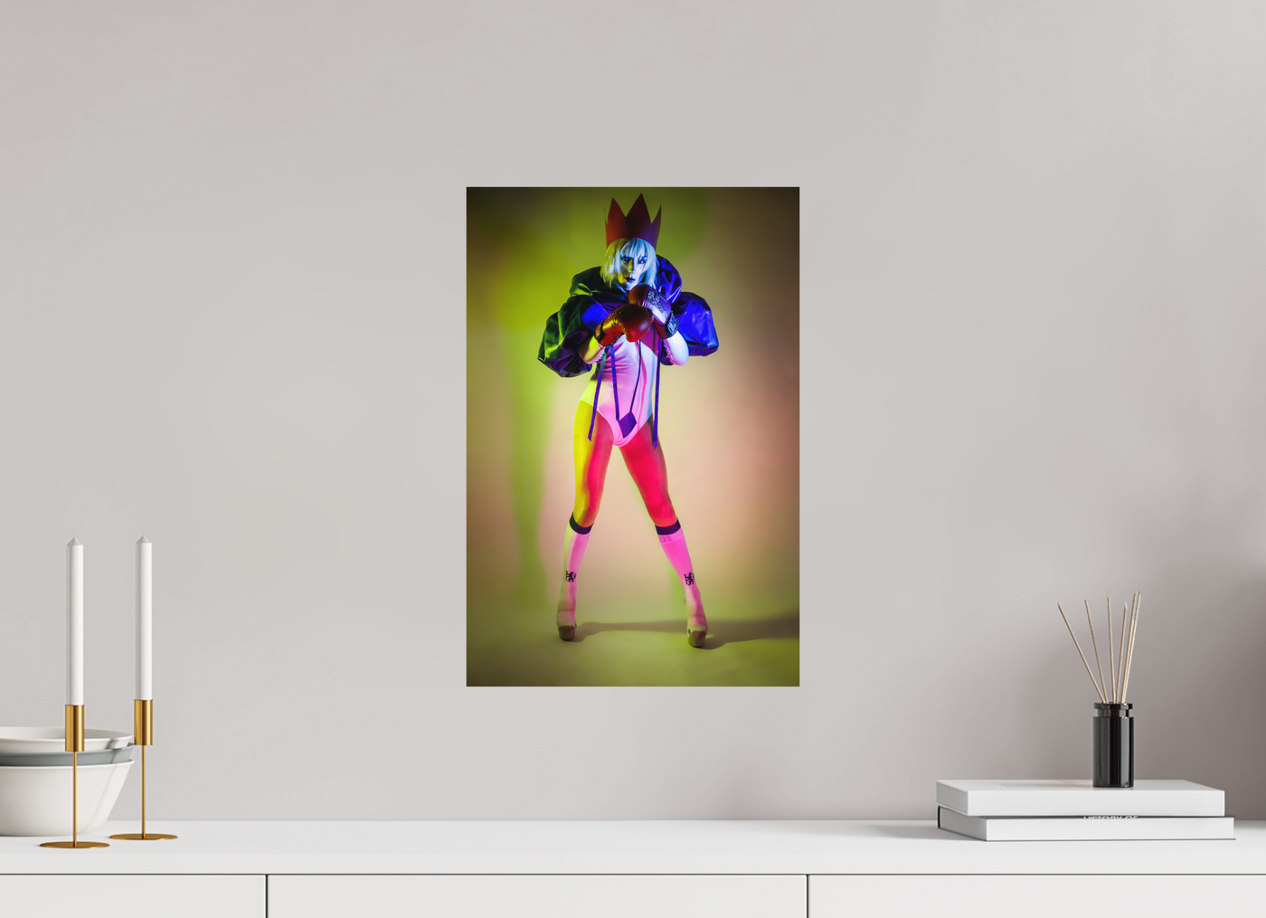 30 x 45 cm, No Frame Fuji Cristal Archive Silk Camp Champion