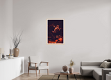 60 x 90 cm, Framed Photo print on aluminum Dibond Maple Nature 6