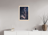 40 x 60 cm, Framed Photo print on aluminum Dibond Maple Nature Ritual of Jute