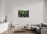 120 x 80 cm, Framed Photo print on aluminum Dibond Maple Nature Untitled 11