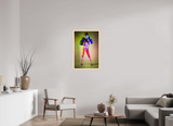 60 x 90 cm, Framed Photo print on aluminum Dibond Maple Nature Camp Champion