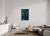 80 x 120 cm, Framed Photo print on aluminum Dibond Maple Nature Untitled 10
