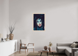 60 x 90 cm, Framed Photo print on aluminum Dibond Maple Nature Nocturne Siren