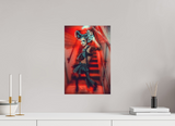 30 x 45 cm, No Frame Fuji Cristal Archive Silk Gridlock on the Stairs