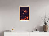 40 x 60 cm, Framed Photo print on aluminum Dibond Maple Nature 6