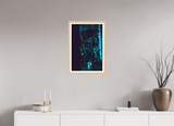 40 x 60 cm, Framed Photo print on aluminum Dibond Maple Nature 3