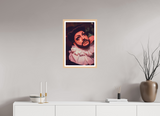 40 x 60 cm, Framed Photo print on aluminum Dibond Maple Nature The Golden Tear