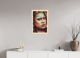 40 x 60 cm, Framed Photo print on aluminum Dibond Maple Nature The Unflinching Gaze