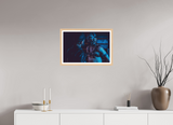 60 x 40 cm, Framed Photo print on aluminum Dibond Maple Nature Silent Sovereignty