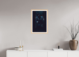 40 x 60 cm, Framed Photo print on aluminum Dibond Maple Nature 1