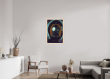 60 x 90 cm, Framed Photo print on aluminum Dibond Maple Nature Framed Respiration