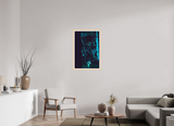 60 x 90 cm, Framed Photo print on aluminum Dibond Maple Nature 3