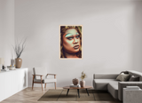 80 x 120 cm, Framed Photo print on aluminum Dibond Maple Nature The Unflinching Gaze