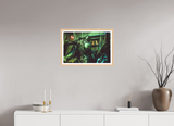 60 x 40 cm, Framed Photo print on aluminum Dibond Maple Nature Untitled 11