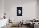 80 x 120 cm, Framed Photo print on aluminum Dibond Maple Nature Nocturne Siren
