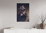 60 x 90 cm, No Frame Fuji Cristal Archive Silk Throne of Command