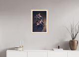 40 x 60 cm, Framed Photo print on aluminum Dibond Maple Nature Throne of Command