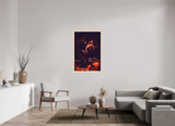 80 x 120 cm, Framed Photo print on aluminum Dibond Maple Nature 6